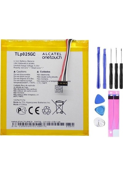 Senalstore Alcatel One Touch Pixi 4.7 Uyumlu Pil Batarya Tlp025gc Ve Tamir Seti