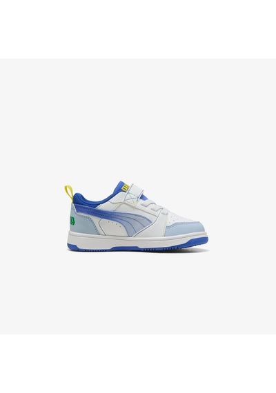 Puma Rebound V6 Locomeon Ac+ps Çocuk Ayakkabı Beyaz