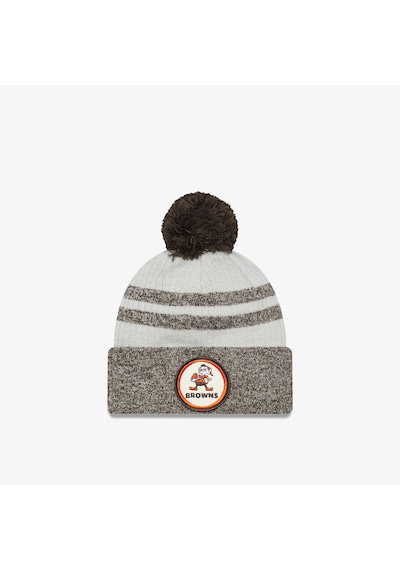 New Era Cleveland Browns Nfl Sideline Unisex Gri Bere Düz 60281332 Gri