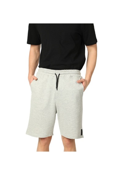 Defys Erkek Beli Lastikli Cepli Etiket Detaylı Regular Fit Şort Gri Melanj - 527880757 GRİ MELANJ Defys Erkek Beli Lastikli Cepli Etiket Detaylı Regular Fit Şort Gri Melanj - 527880757 GRİ MELANJ