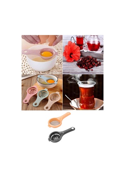 Çay Süzgeci Ve Yumurta Ayırıcı 2'li Set Plastik Diğer