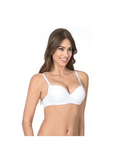 Belvü Belvu Push-Up Sütyen Beyaz | 1109 Beyaz