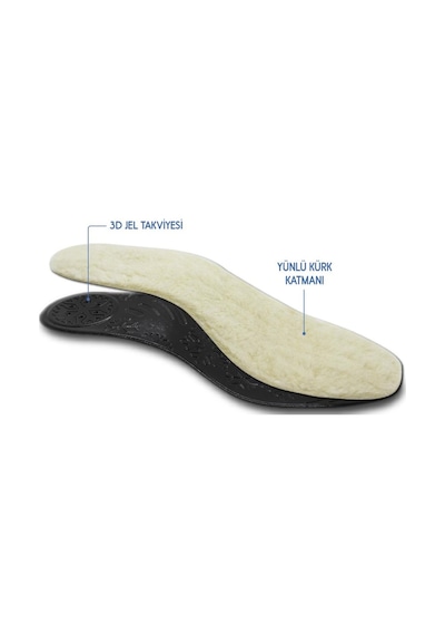 Tabanex Plush Feet Jel Tabanlık - Kadın