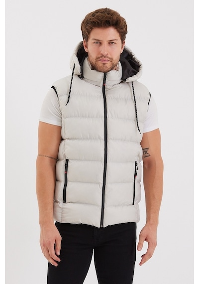 Euromoda Everest Erkek Spor Günlük Silikon Dolgu Çıkartılabilen Fermuarlı Taş