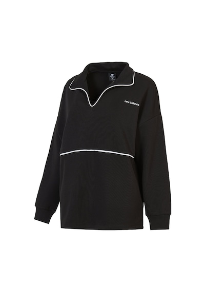 New Balance Lifestyle Kadın Siyah Sweatshirt Wnc3402-bk 001