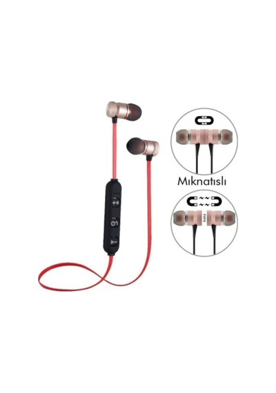 Mıknatıslı Sport Bluetooth Kulaklık