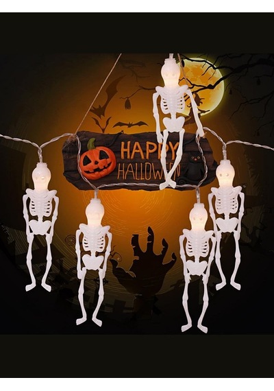 Halloween Pilli Balkabağı Led 12 Li Diğer