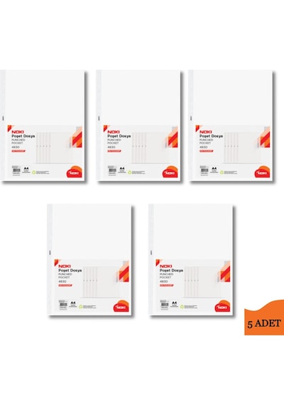 Eco A4 Poşet Dosya 500 Adet 100 Lü 5 Paket Diğer