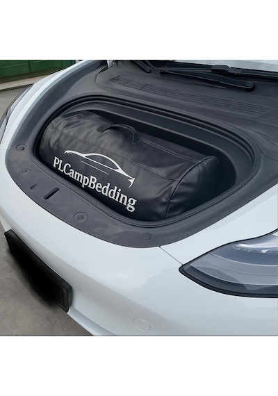 Tesla Model Y Uyumlu Vısco Kamp Yatağı - Şişirme Gerektirmez - Çantalı + 2 Yastık Hediyeli-siyah Siyah