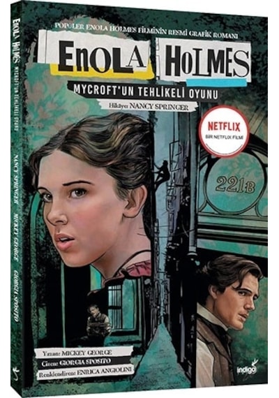 Enola Holmes - Mycroft Un Tehlikeli Oyunu Grafik Roman
