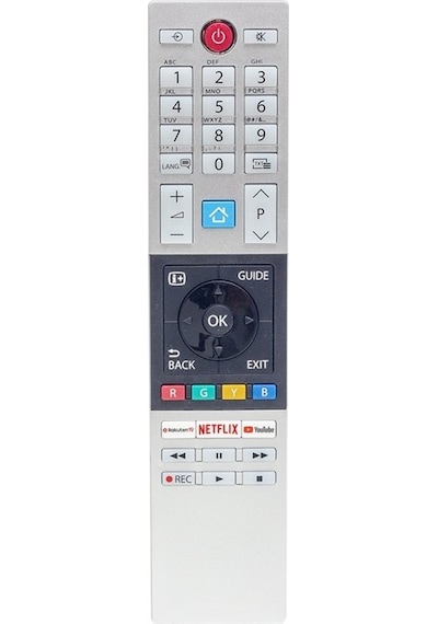 Toshiba Ct-8543 Netflix Youtube Tuşlu Smart Led Tv Kumandası