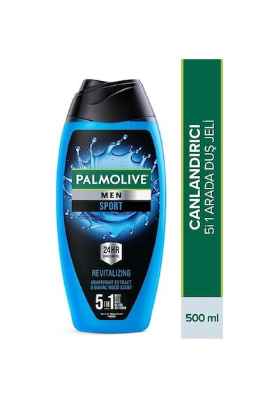 Palmolive Men Canlandırıcı Sport 2si 1 Arada Duş Jeli 500 Ml Ferah Koku Ve Besleyici Etki Diğer