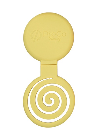 Proco Beauty Makaron Saç Fırçası-üç Boyutlu 3d Esnek Aynalı Çanta Boy Saç Fırçası-compact Detangler 52392550