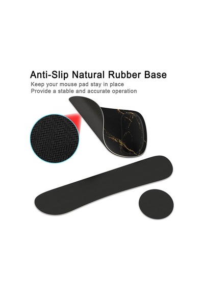 Tr Klavye Bilek Desteği Hafızalı Köpük Ergonomik Mouse Pad Bilgisayar Bilek Destek Seti İle Ev, Ofis İçin Kaymaz K