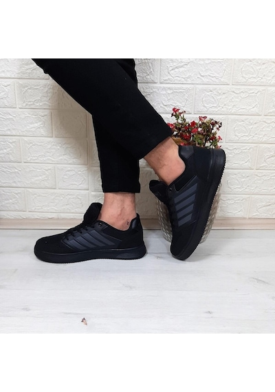 Bestof 074 Siyah-siyah Sneaker Düz Taban Hafif Rahat Spor Çift Ayakkabısı 001 Bestof 074 Siyah-siyah Sneaker Düz Taban Hafif Rahat Spor Çift Ayakkabısı 001