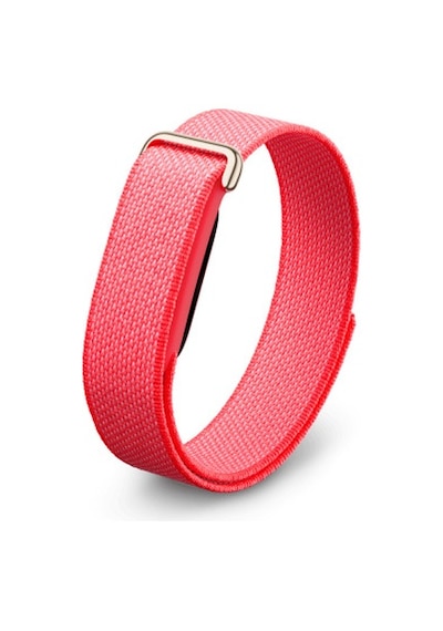 Google Fitbit Air Uyumlu Krd-03 Hasır Kordon - Kırmızı