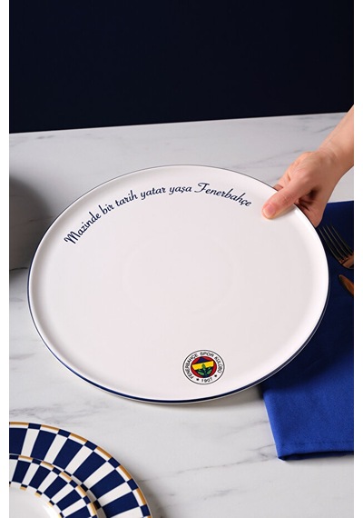 Karaca X Fenerbahçe Pizza Tabağı 32 Cm Mavi