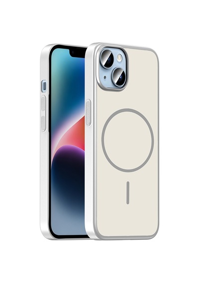 Teleplus iPhone Uyumlu 13 Kılıf Darbe Korumalı Msafeli Pc Sert Lora Kapak