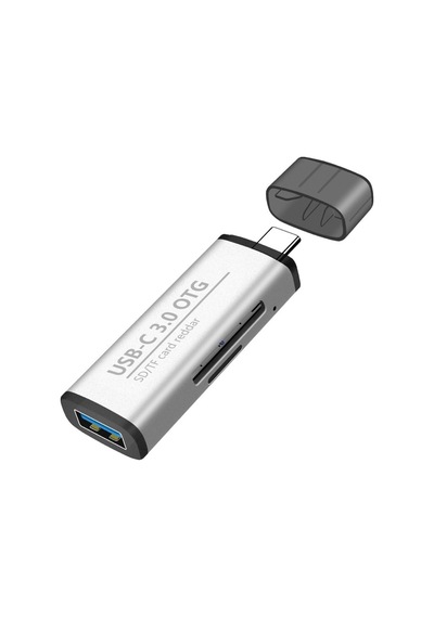 Plentiful Type-c 3in1 Usb Kart Okuyucu Micro Sd Card Reader Çevirici Dönüştürücü Usb 3.0 Otg Adaptör 1 ADET