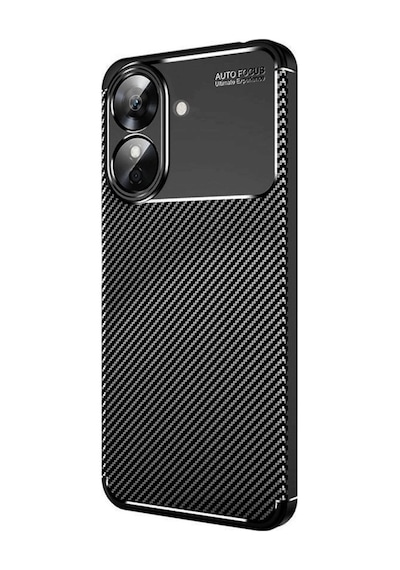 Xiaomi Poco X8 Pro Max Kılıf Karbon Silikon Case Siyah