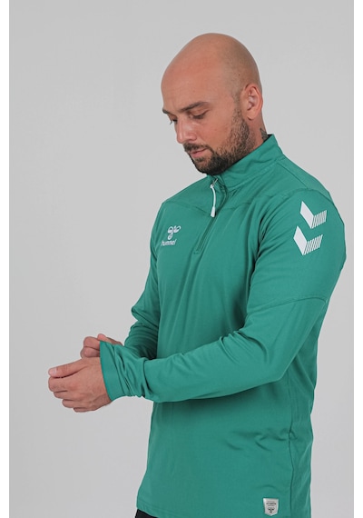 HUMMEL Oregon Antrenman Eşofman Üstü Yeşil