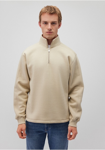 Mavi - Dik Yaka Bej Sweatshirt 0s10016-70322 Bej