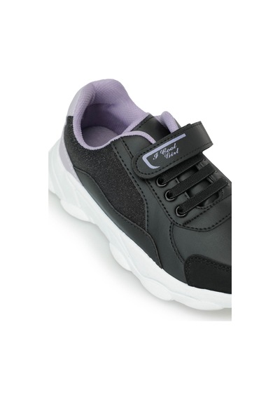 I Cool Bellı F Siyah Kız Çocuk Sneaker 000000000102714508 Siyah-lıla