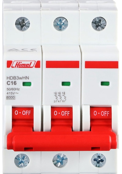 Himel 3x32a C 6ka Otomatik Sigorta