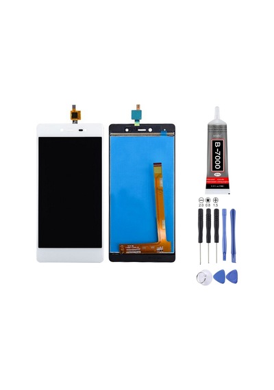 Casper Via M1 Uyumlu Lcd Ekran Çıtasız Beyaz + Montaj Kiti