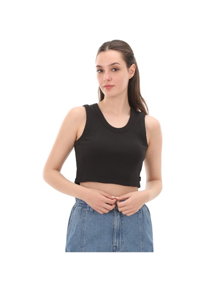 Vans Drew Rib Tank Kadın T-shirt Siyah 000g3jblk1-r SIYAH