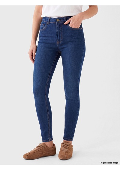 Lcw Jeans İndigo Jüpiter Süper Skinny Fit Kadın Jean Pantolon