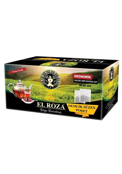 ElRoza Doğu Karadeniz Demlik Süzen Poşet Çay 150 x 40 G