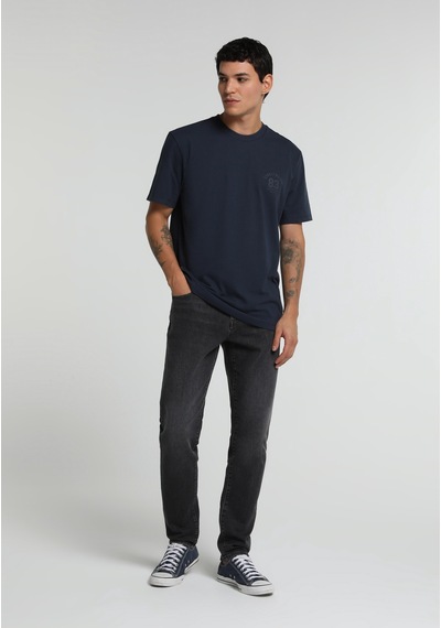 Colin's Colins Regular Fit Yuvarlak Yaka Düz Erkek Lacivert Kısa Kol Tişört Cl1081049 Q1.v2 Nav