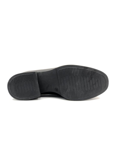 Greyder 59120 Zn Deri Comfort Klasik Oxford Kadın Ayakkabı Siyah