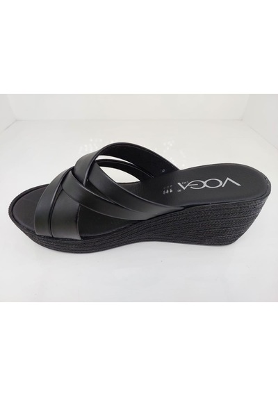 Voga 2004 Dolgu Topuk Comfort Casual Kadın Terliği 001