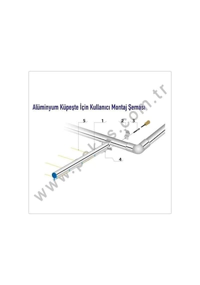 Pakas Alm.küpeşte İçin Balkon Çamaşır Askılığı Çok Renkli