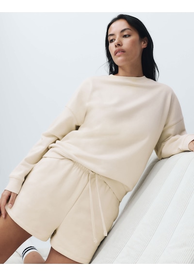 Marks & Spencer Pamuk Karışımlı Pijama Altı T37003484s Taş Rengi