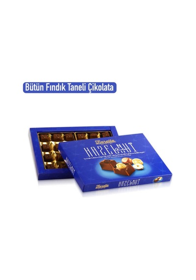 Fiorella Hazelnut Madlen Fındık Taneli Çikolata 265 Gr. (1 Kutu)