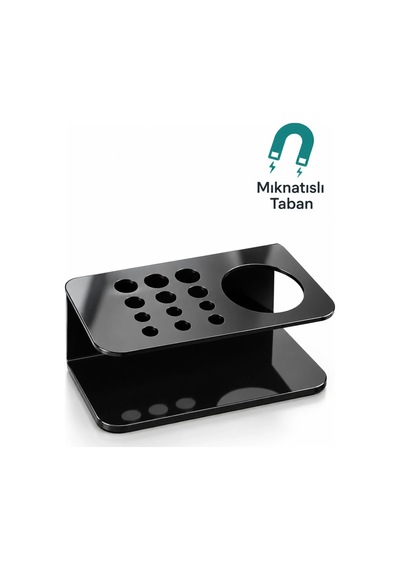 Akrilik Dövme Boya Potalığı Mıknatıslı Taban Tattoo Ink Cup Tutucu