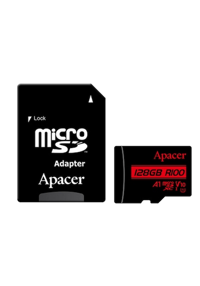 Apacer 128gb Microsd Hafıza Kartı R100mb/s Ap128gmcsx10ub-r