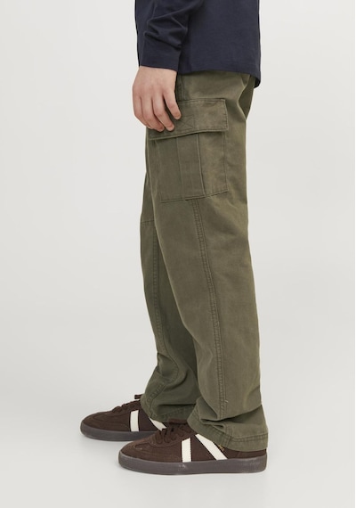 Jack & Jones Çocuk Yandan Cepli Kargo Pantolon- Kane 12258383 Olive Night Siyah