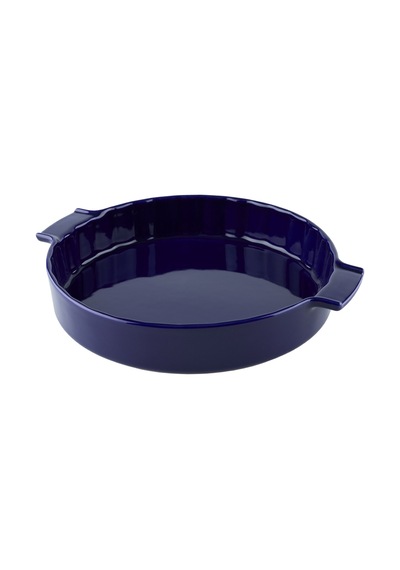Aryıldız Elissa Rölyefli Yuvarlak Fırın Kabı Kobalt 32.5 Cm Çok Renkli
