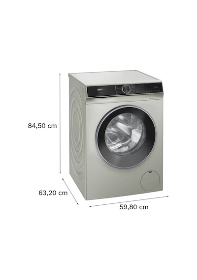 Siemens iQ500 WG52K2ZSTR 1200 Devir 10 KG Çamaşır Makinesi Gümüş