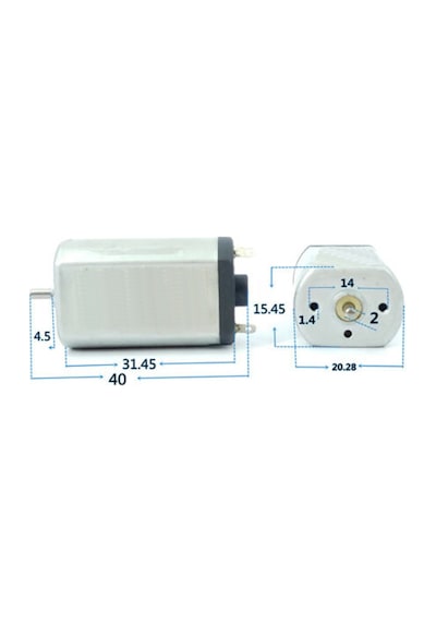 Rs180 Dc 4-8V 6V Motor Yüksek Rpm Motor 32000 Rpm Rc-Araba-Robot