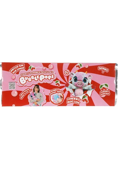 Bubble Pops Cherry Moo Cow: Kokusuyla Büyüleyen Şişme Peluş İnek