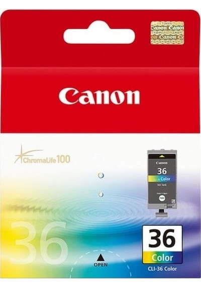 Canon Clı - 36 Renkli  Mürekkep Kartuş 1511b001