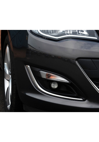S-Dizayn Opel Astra J Krom Sis Farı Çerçevesi 2012 Üzeri