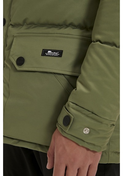 Bad Bear Colonel Puffer Thyme Yeşil Erkek Kapüşonlu Mont-soluk Yeşil