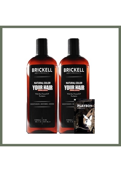 Bezos Brickell Erkeklere Özel Snmp20308 Brickell Anti Beyaz 2 Adet 237 Ml Saçsakal Şampuanı + Yanında Jel Bezos1