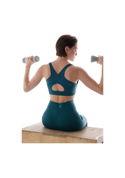 Penti Turkuaz Cross Back Spor Sütyeni